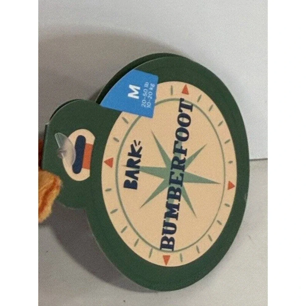 Bark Box Bumberfoot Super Chewer Dog Toy New Size Medium 20-50 lbs